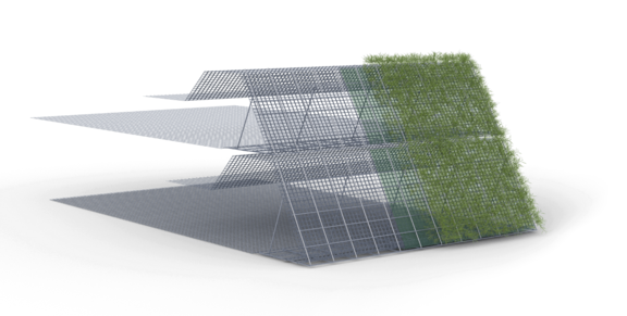 Natura selvaggia delle pendici ripide Fortrac Natura pendii ripidi