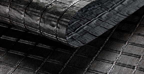 HaTelit BL - Una soluzione efficiente per le ristrutturazioni di piccole superfici Griglia di rinforzo autoadesiva HaTelit BL per riparazioni locali dell'asfalto