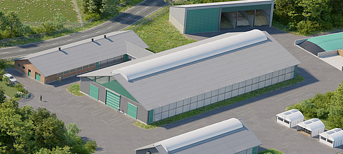 Lubratec - Ventilazione e illuminazione ottimali nelle stalle per bovini e per l'industria lattiero-casearia Soluzioni moderne per le stalle per vacche e bovini da latte in salute